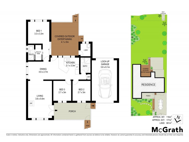 129 Birdwood Drive, Blue Haven NSW 2262 Floorplan