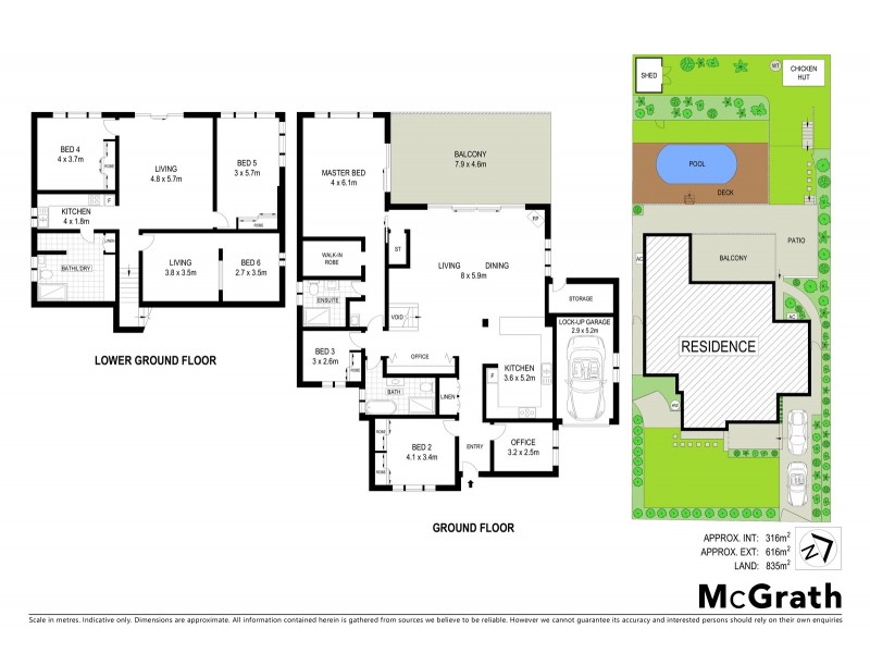 527 The Scenic Road, Macmasters Beach NSW 2251 Floorplan