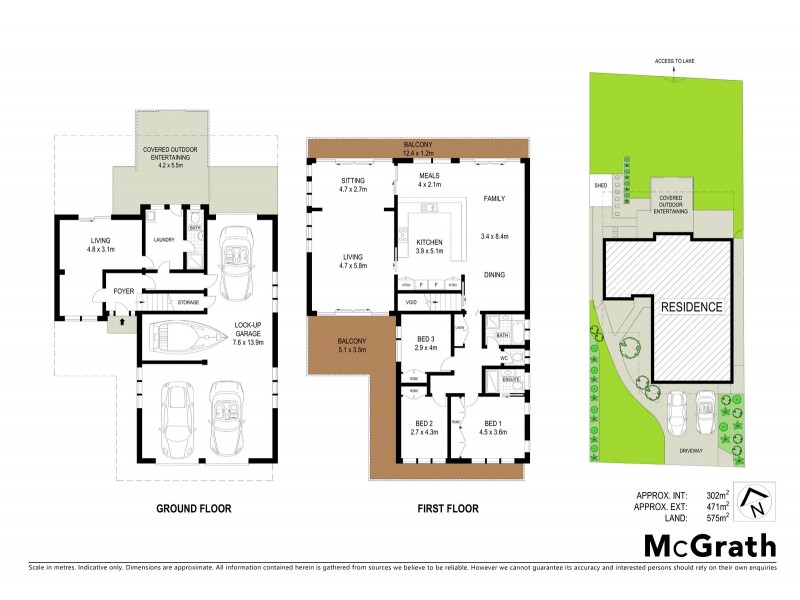 57 Natuna Avenue, Budgewoi NSW 2262 Floorplan