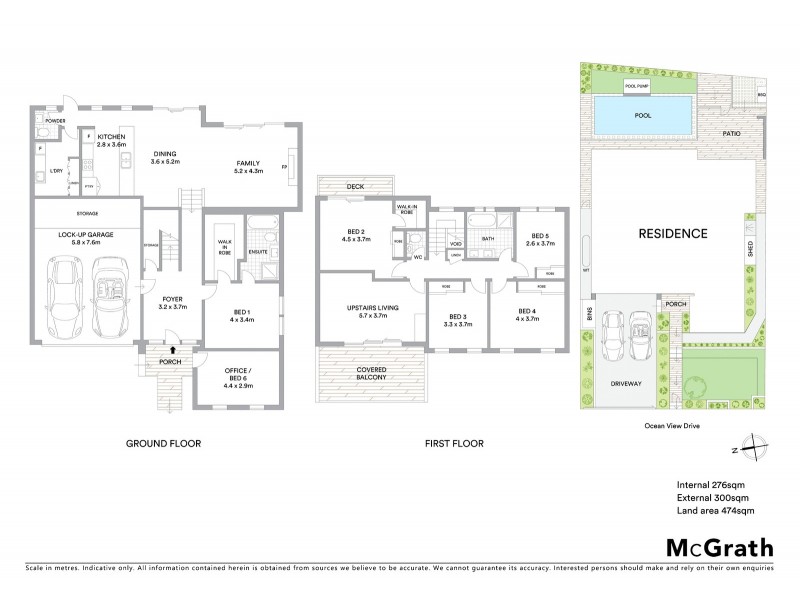 113 Ocean View Drive, Wamberal NSW 2260 Floorplan