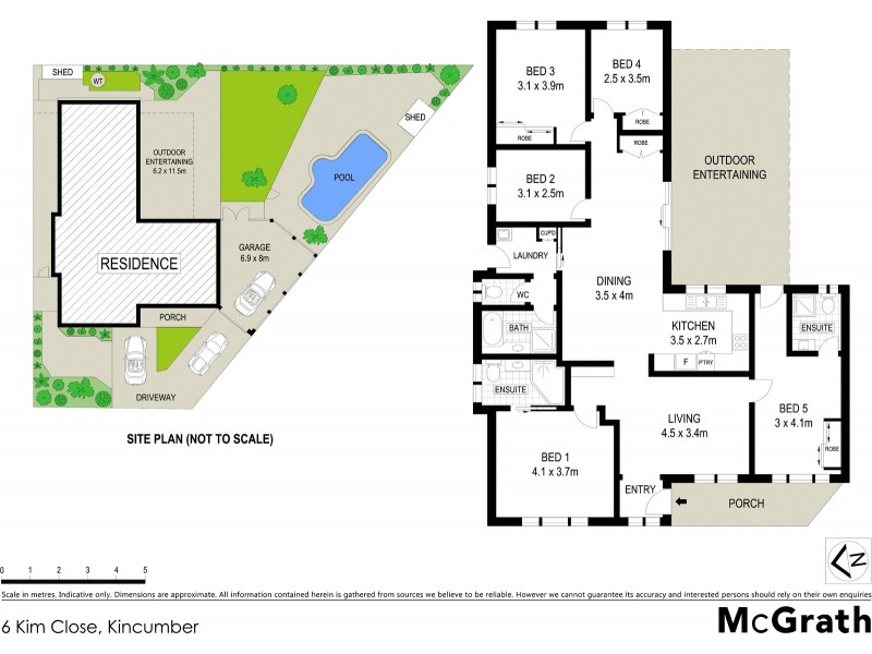 6 Kim Close, Kincumber NSW 2251 Floorplan