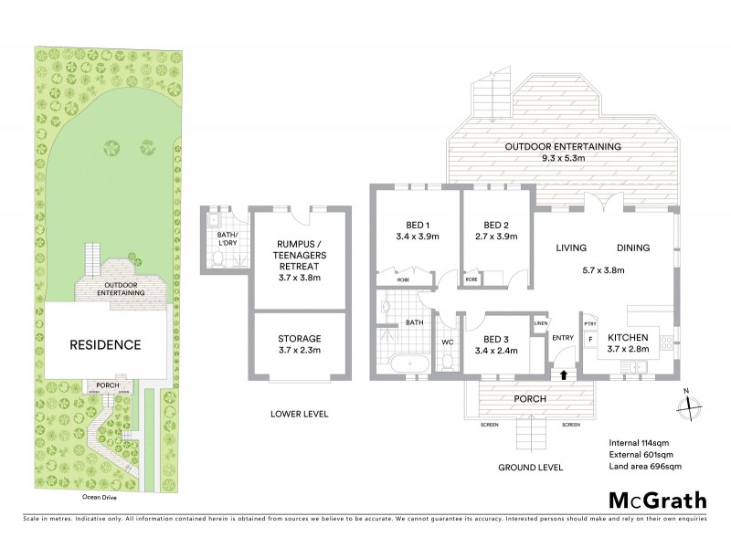 32 Ocean Drive, Macmasters Beach NSW 2251 Floorplan