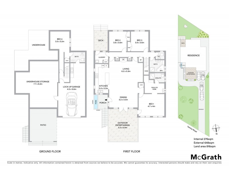 9 Venice Road, Pretty Beach NSW 2257 Floorplan