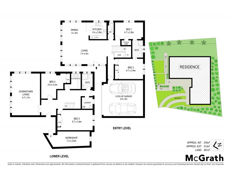 20 Cottee Crescent, Terrigal NSW 2260 Floorplan