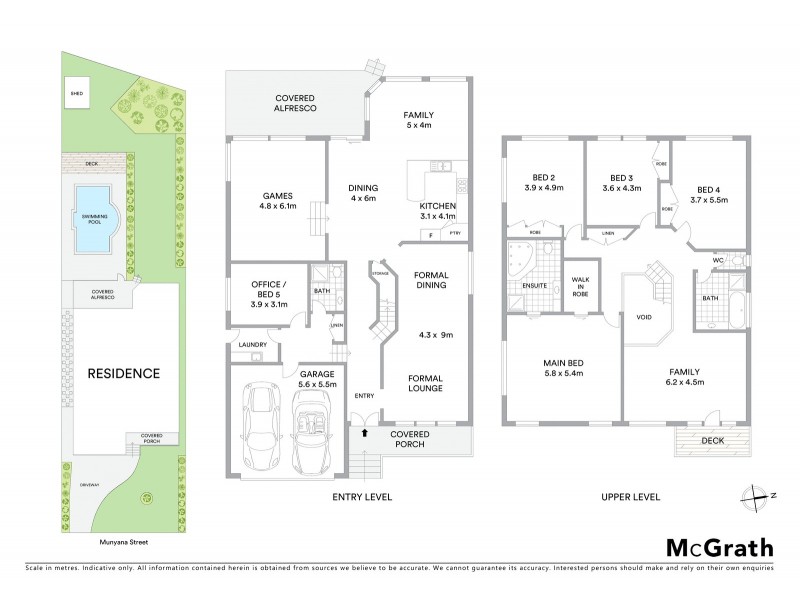 6 Munyana Street, Copacabana NSW 2251 Floorplan