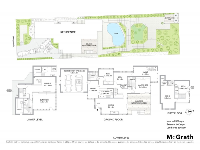 3 Lydred Street, Saratoga NSW 2251 Floorplan