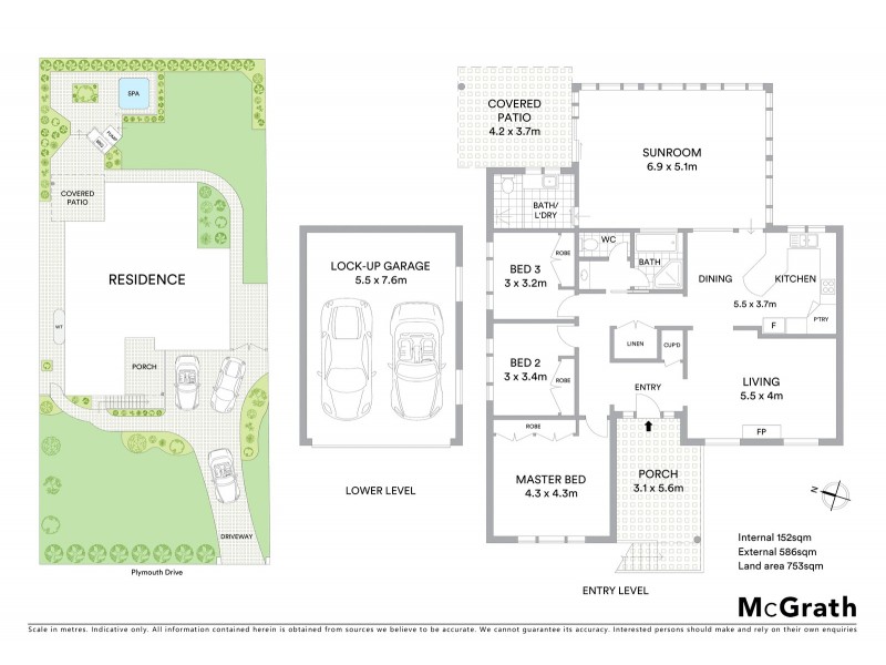 18 Plymouth Drive, Wamberal NSW 2260 Floorplan