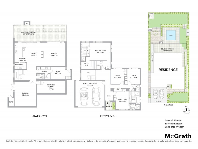 33 Grove Road, Wamberal NSW 2260 Floorplan