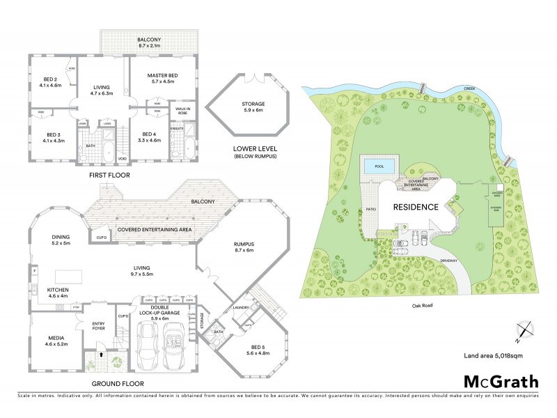 132 Oak Road, Matcham NSW 2250 Floorplan