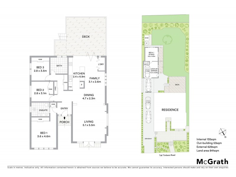 39 Tall Timbers Road, Wamberal NSW 2260 Floorplan