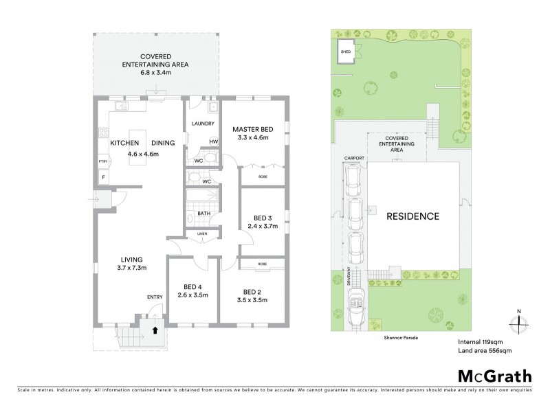 21 Shannon Parade, Berkeley Vale NSW 2261 Floorplan