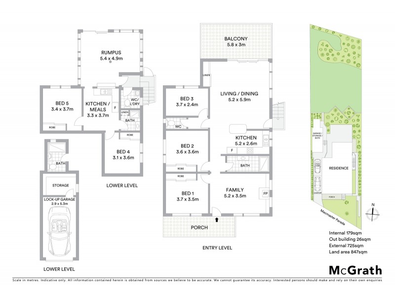 13 Macmaster Parade, Macmasters Beach NSW 2251 Floorplan