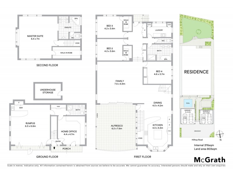 12 Hilltop Road, Wamberal NSW 2260 Floorplan