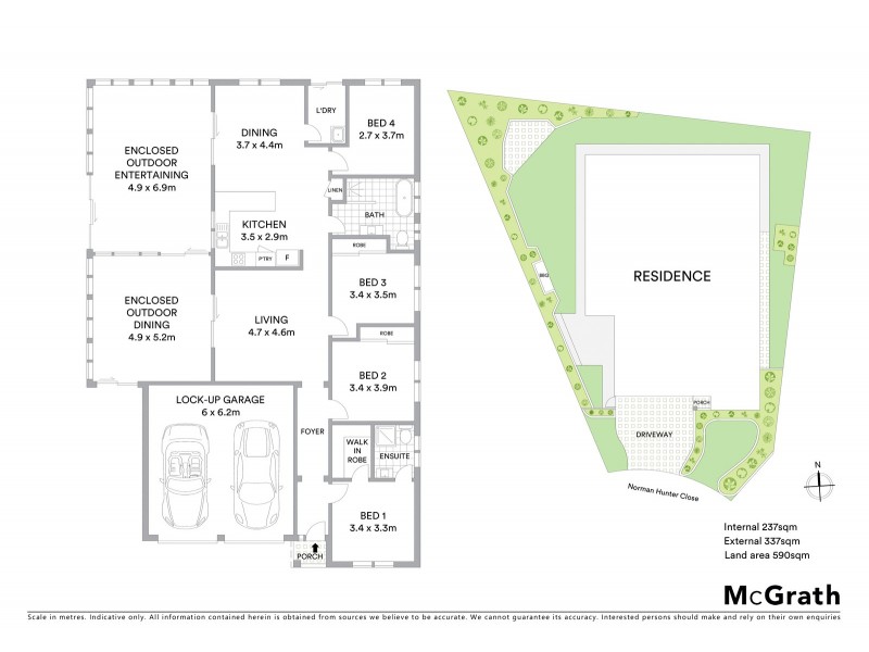 22 Norman Hunter Close, Kincumber NSW 2251 Floorplan