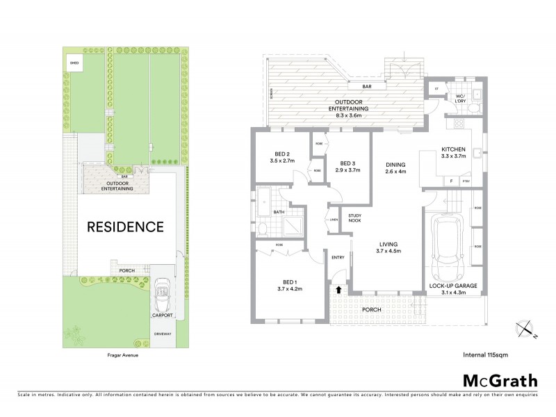 4 Fragar Avenue, Wyoming NSW 2250 Floorplan