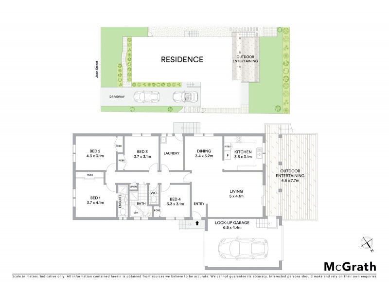 23 Joan Street, Forresters Beach NSW 2260 Floorplan