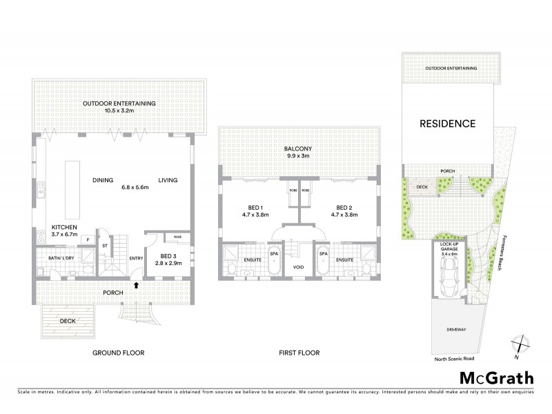 2/1 North Scenic Road, Forresters Beach NSW 2260 Floorplan