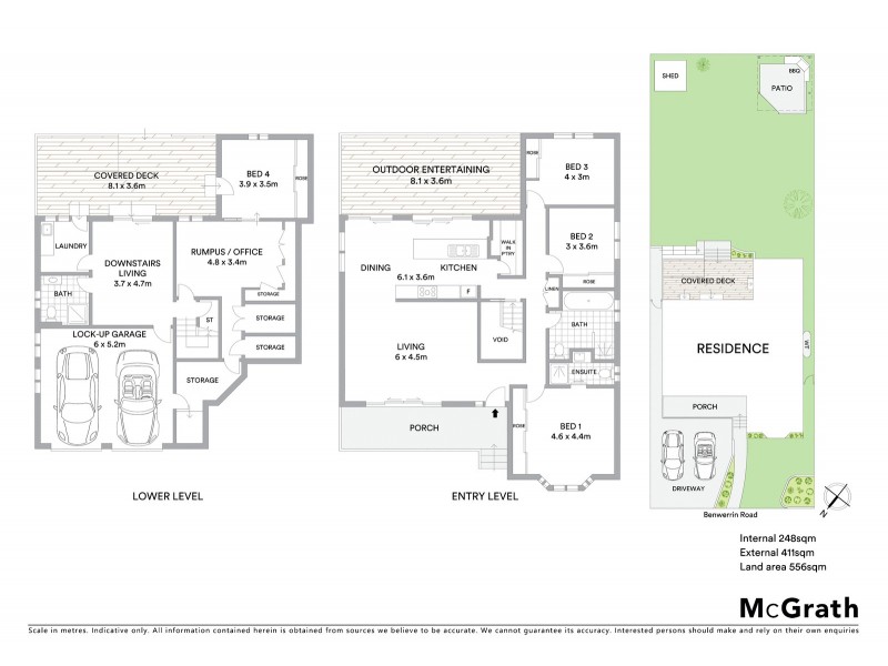 32 Benwerrin Road, Wamberal NSW 2260 Floorplan