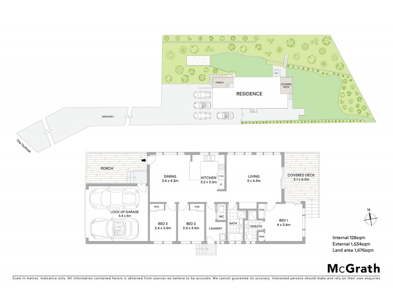 11 The Outlook, North Gosford NSW 2250 Floorplan