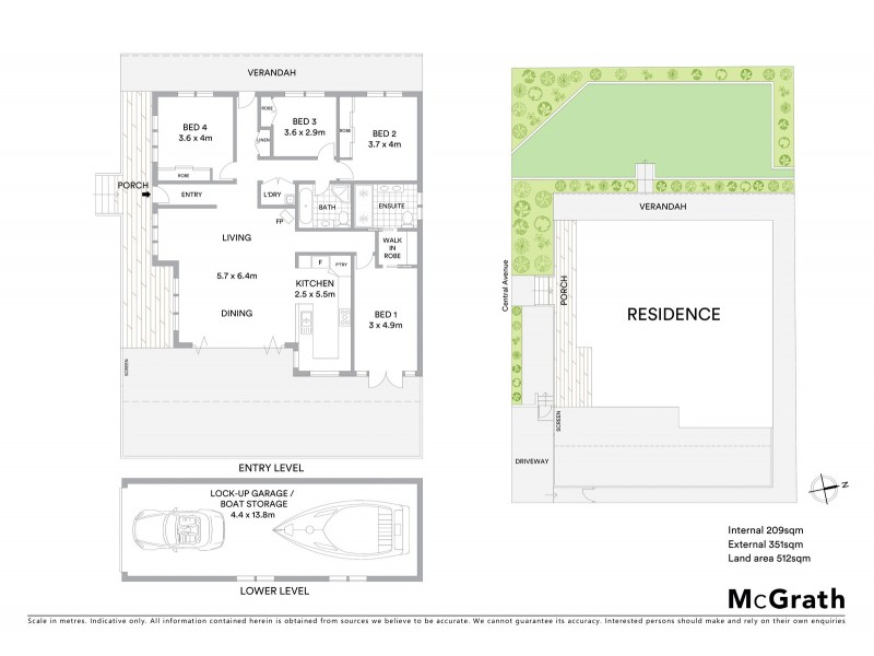 2 Central Avenue, Phegans Bay NSW 2256 Floorplan
