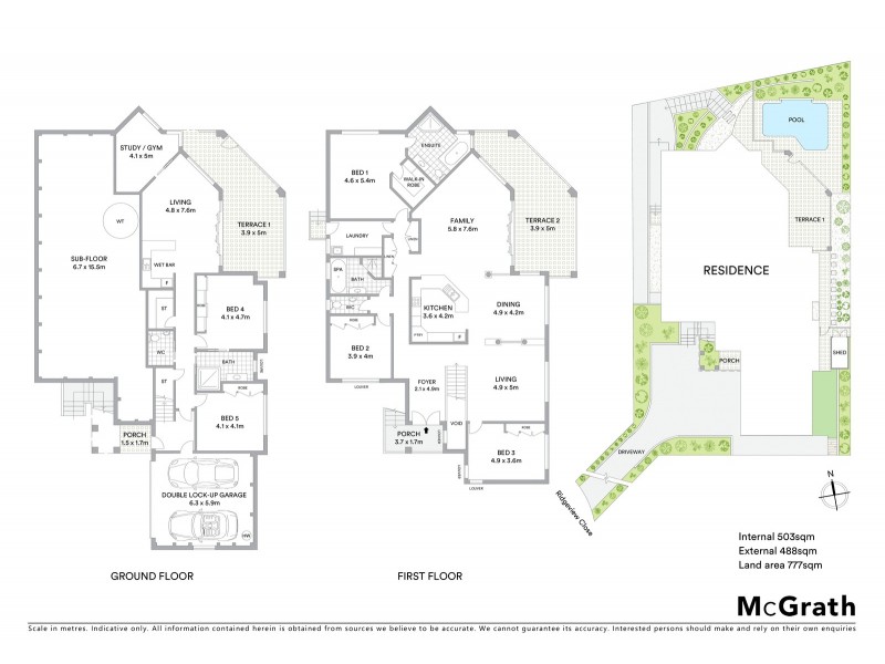 14 Ridgeview Close, Terrigal NSW 2260 Floorplan