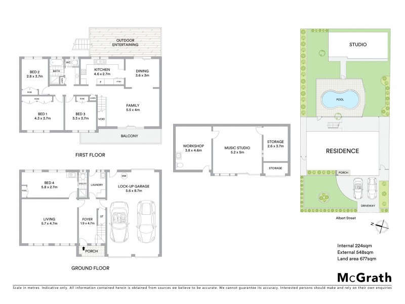 13 Albert Street, Ourimbah NSW 2258 Floorplan