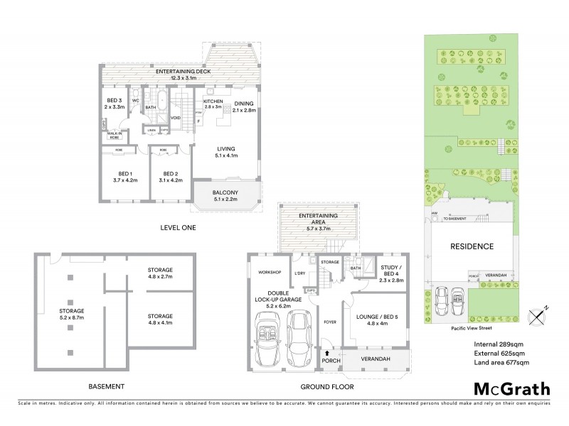 2 Pacific View Street, Forresters Beach NSW 2260 Floorplan
