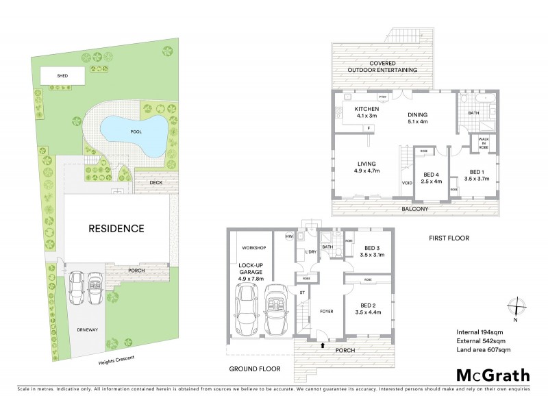 21 Heights Crescent, Wamberal NSW 2260 Floorplan