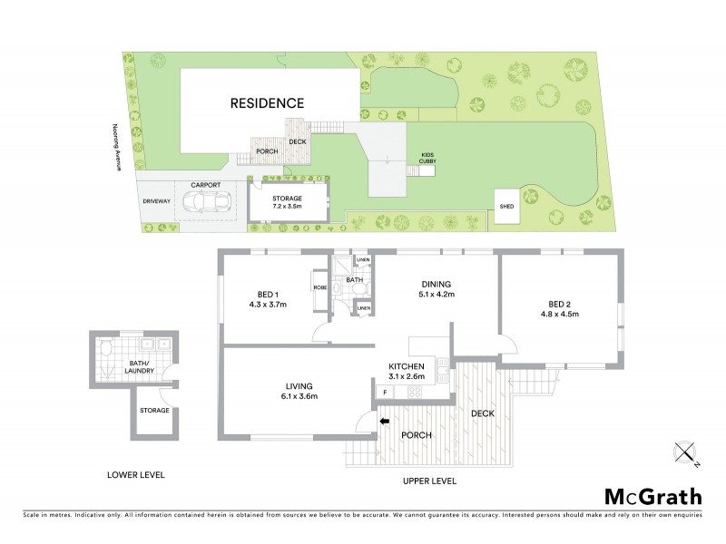 10 Noorong Avenue, Forresters Beach NSW 2260 Floorplan