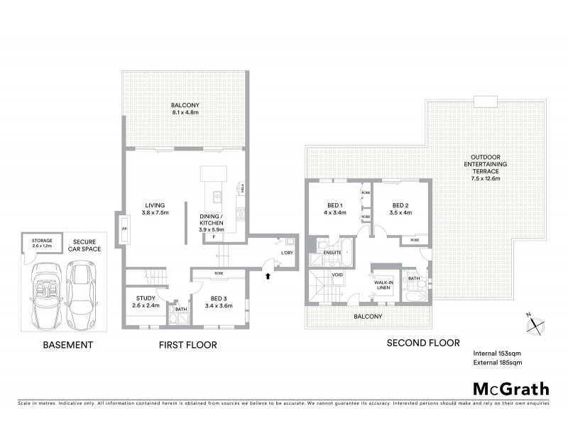 8/1 Warri Crescent, Macmasters Beach NSW 2251 Floorplan