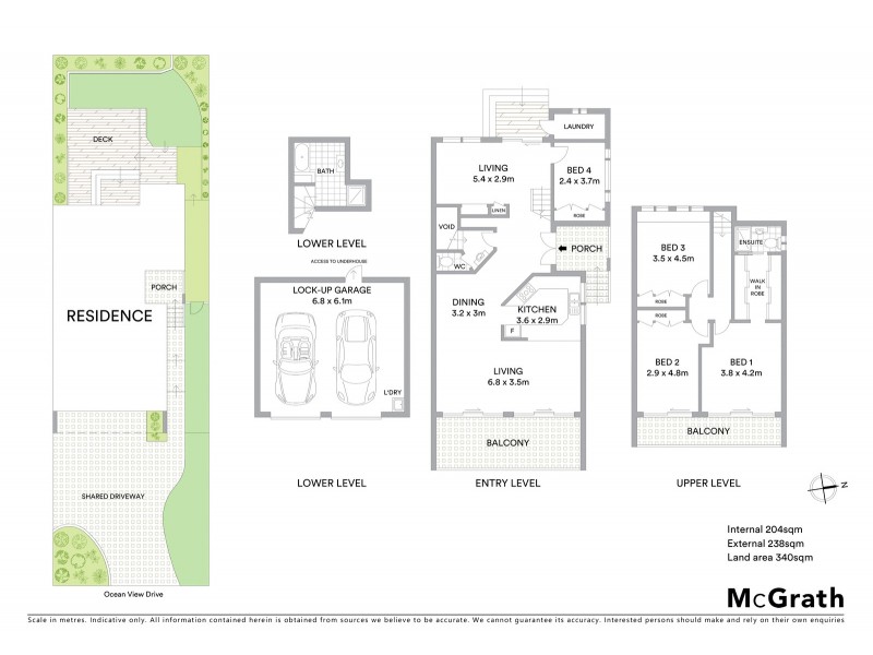 2/102 Ocean View Drive, Wamberal NSW 2260 Floorplan