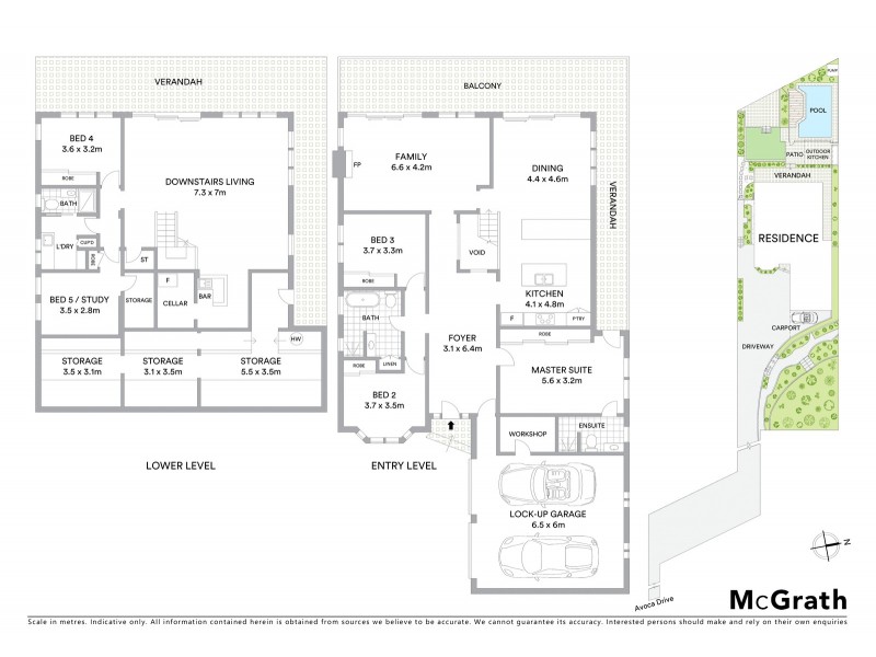 327 Avoca Drive, Green Point NSW 2251 Floorplan