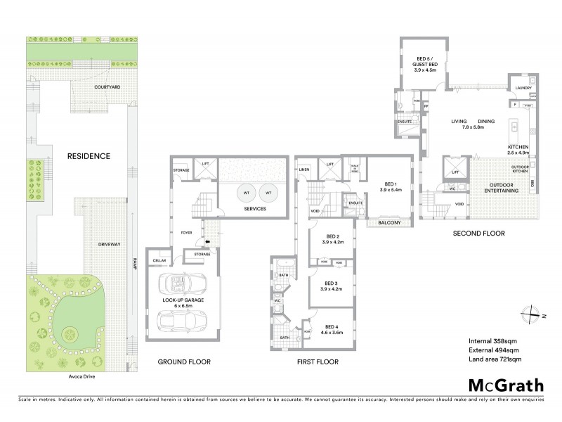 146 Avoca Drive, Avoca Beach NSW 2251 Floorplan