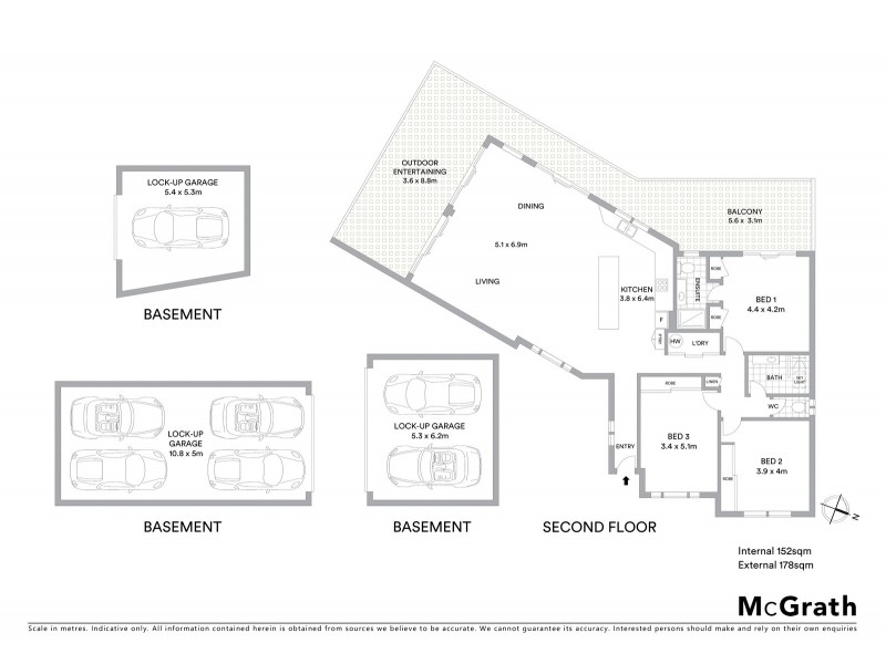 12/21 North Avoca Parade, North Avoca NSW 2260 Floorplan