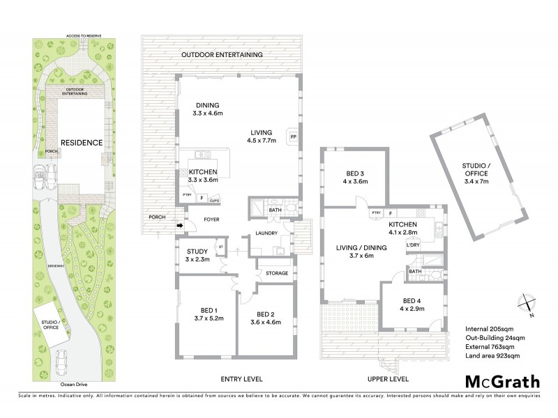 7 Ocean Drive, Macmasters Beach NSW 2251 Floorplan
