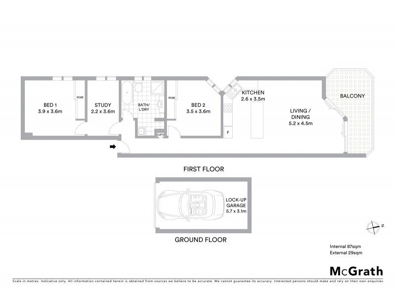 2/78 Donnison Street West, Gosford NSW 2250 Floorplan
