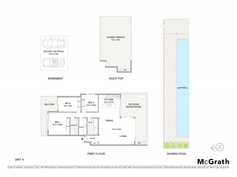 1-3/16 Dover Road, Wamberal NSW 2260 Floorplan