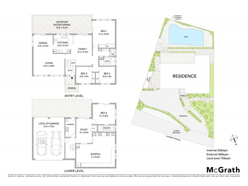 50 Lumeah Avenue, Wamberal NSW 2260 Floorplan