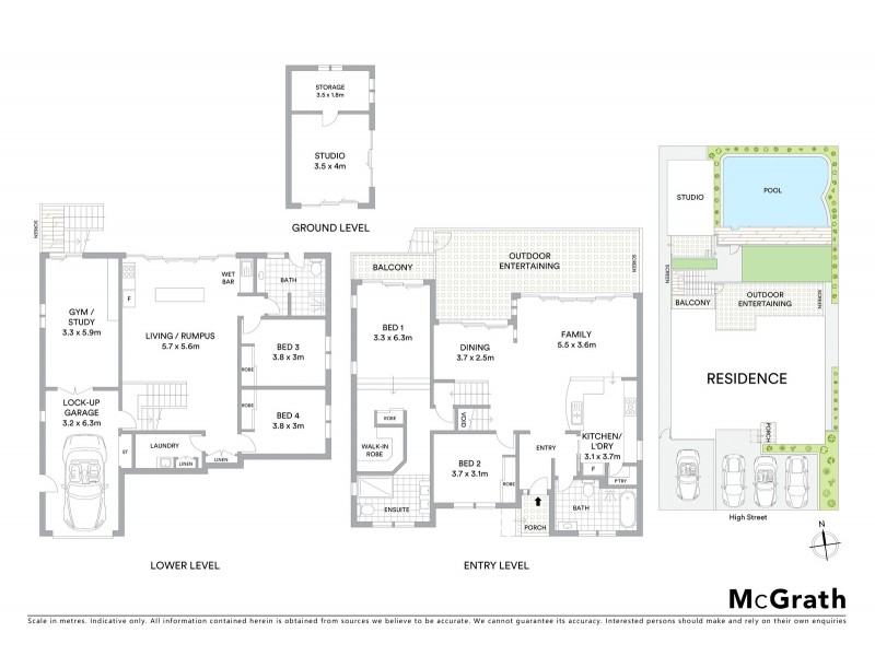 30 High Street, Saratoga NSW 2251 Floorplan