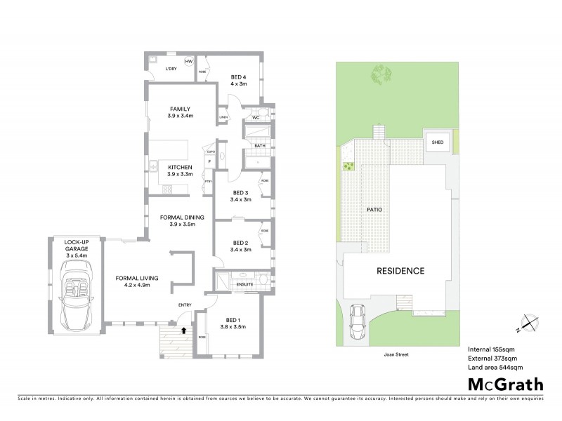 12 Joan Street, Forresters Beach NSW 2260 Floorplan