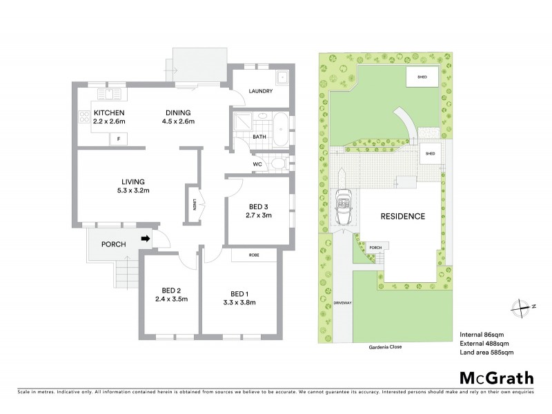 13 Gardenia Close, Narara NSW 2250 Floorplan