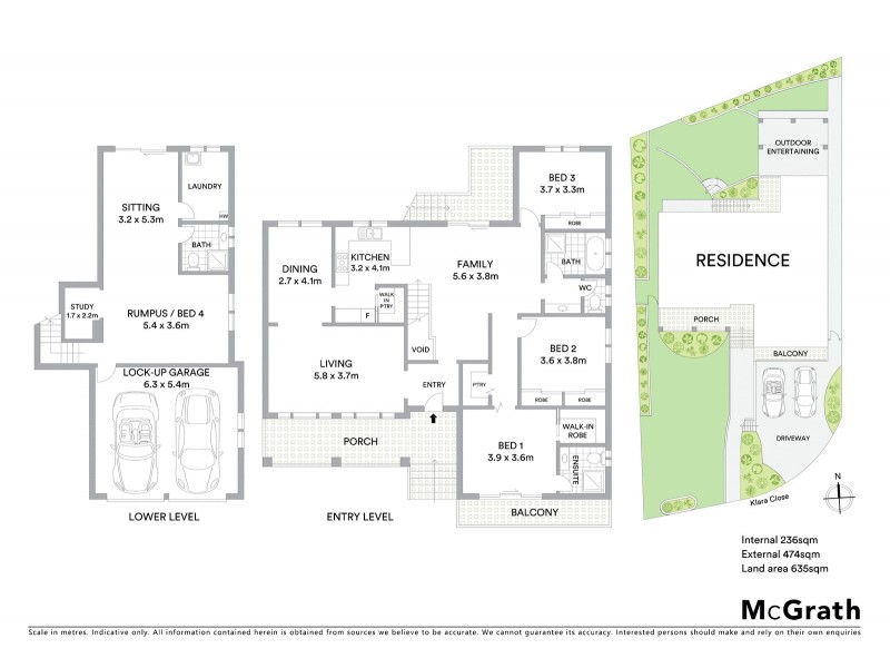 3 Klara Close, Kincumber NSW 2251 Floorplan