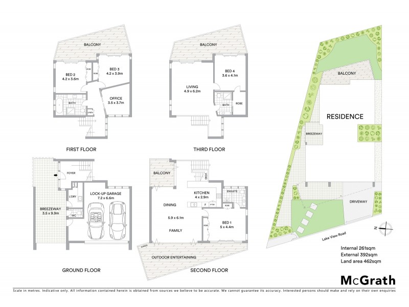 22 Lake View Road, Wamberal NSW 2260 Floorplan
