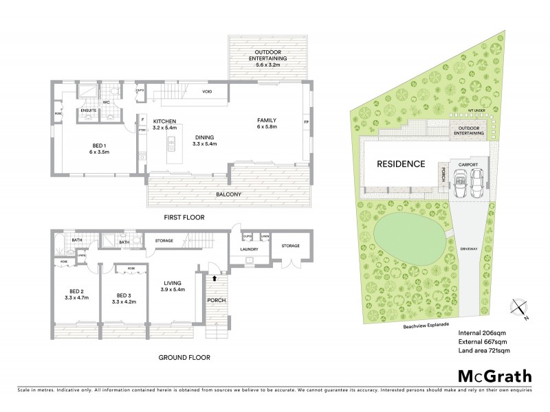 20 Beachview Esplanade, Macmasters Beach NSW 2251 Floorplan