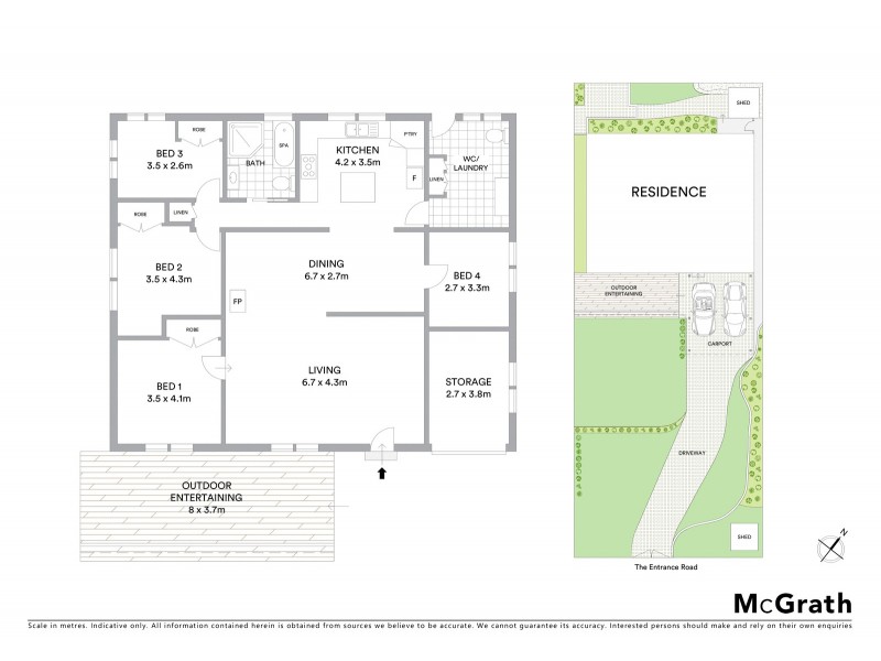 929 The Entrance Road, Forresters Beach NSW 2260 Floorplan