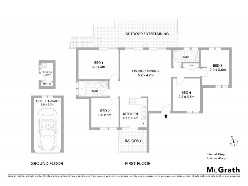 2/4 Del Mar Drive, Copacabana NSW 2251 Floorplan