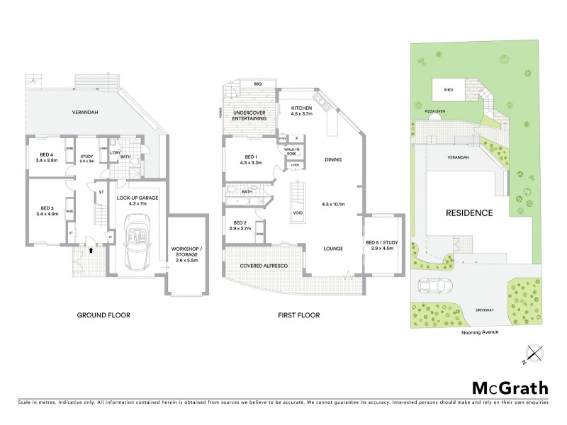 31 Noorong Avenue, Forresters Beach NSW 2260 Floorplan