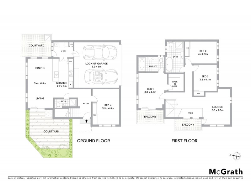 1/26 Ena Street, Terrigal NSW 2260 Floorplan