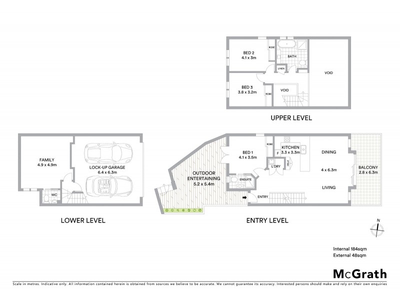 1/6 Ghersi Avenue, Wamberal NSW 2260 Floorplan