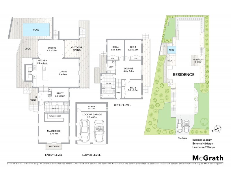 40 The Arena, North Avoca NSW 2260 Floorplan